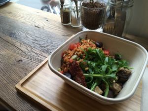 Sicilian Quinoa at Wild & The Moon - rue Charlot in Paris