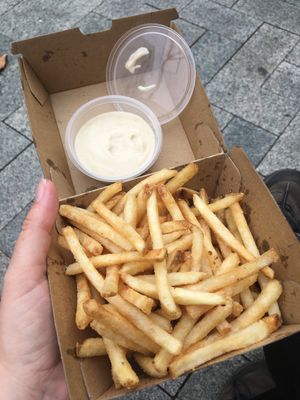 Chips & mayo at Lord of the Fries in Northbridge