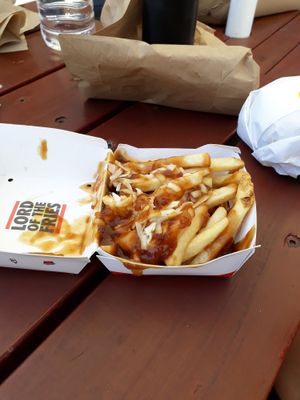Poutin Fries at Lord of the Fries in Northbridge