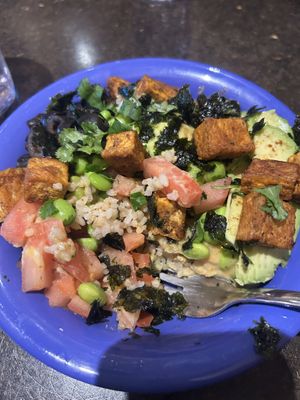 Large edamame bowl   at Cafe Yumm in Salem