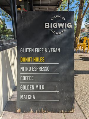  at Bigwig Donuts in Salem