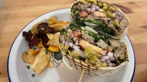 Wrap Barcelona  at Almalibre Acai Bar in Valencia