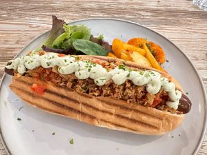 Perrito  at Almalibre Acai Bar in Valencia