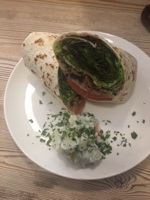 Barcelona Wrap at Almalibre Acai Bar in Valencia