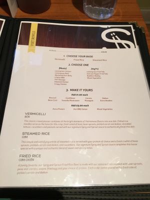 So many choices- part 4 at Sprig and Sprout in Washington