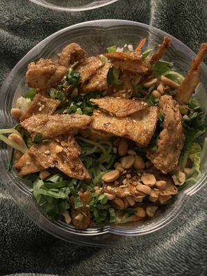 Buddha's favorite w/ "honey" hoisin seitan 🤍🌱  at Sprig and Sprout in Washington