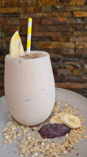 Breakfast oaty smoothie at GreenSoul Organics in Beaconsfield