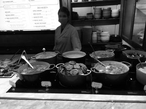 Server at Le Botaniste. at Le Botaniste - UES in New York City