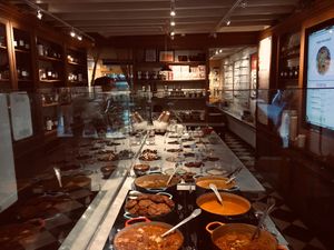 The dishes are ready made; you order at the counter and they scoop it out. at Le Botaniste - UES in New York City