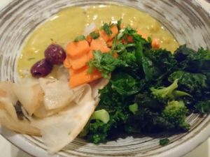 tibetan mama rice bowl at Le Botaniste - UES in New York City