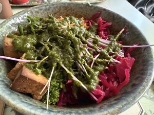 bowl creation  at Le Botaniste - UES in New York City