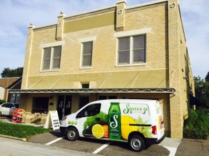 Squeeze's flagship store at Squeeze Juice Works in St Petersburg