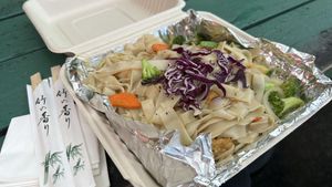 Pad Si Ew with tofu  at Ae's Thai Kitchen - Food Truck in Hana