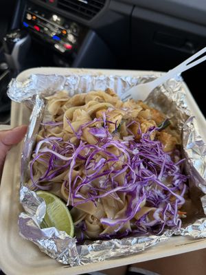 Drunken noodle  at Ae's Thai Kitchen - Food Truck in Hana