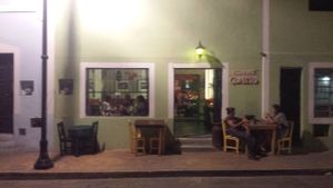 Front of the restaurant at Conato 1910 in Valladolid