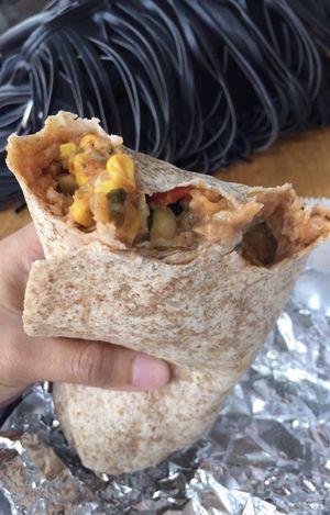 Vegan Freebird at Freebirds World Burrito in Midland