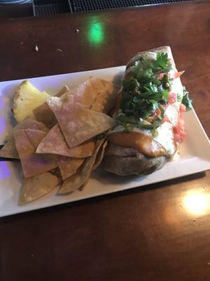 Breakfast burrito  at No Bones Beach Club in Seattle