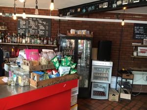 inside at Hyde Park Book Club in Leeds