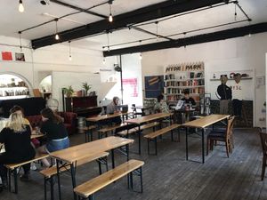 Interior  at Hyde Park Book Club in Leeds