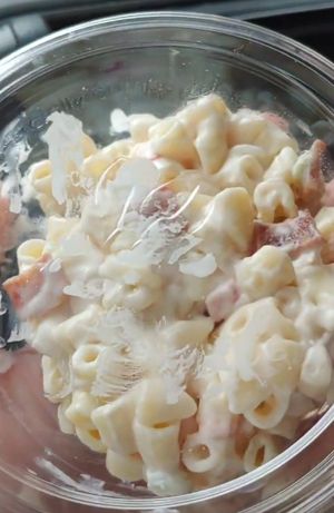 Bacon macaroni salad at The Butcher's Son in Berkeley