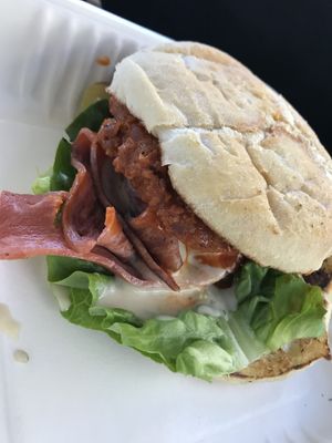 Buffalo sammie at The Butcher's Son in Berkeley