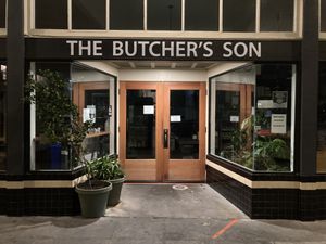 exterior at The Butcher's Son in Berkeley