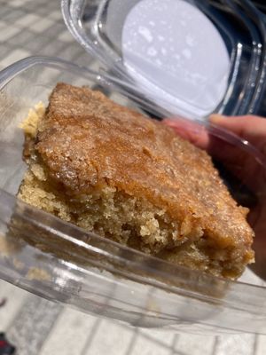 Look how moist that coffee cake is! at The Butcher's Son in Berkeley