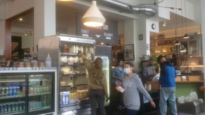 interior at The Butcher's Son in Berkeley