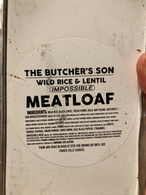 Christmas special: Meatloaf at The Butcher's Son in Berkeley