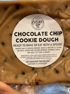 Chocolate chip cookie dough at The Butcher's Son in Berkeley