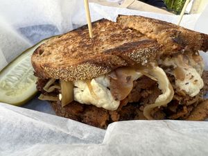 Pastrami sando   at The Butcher's Son in Berkeley