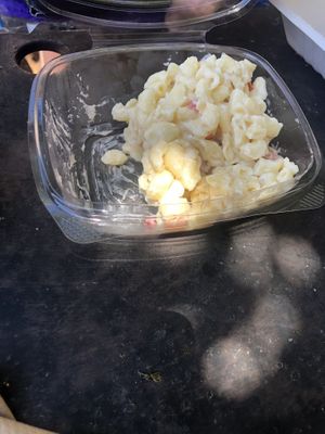 The Mac Salad is so good  at The Butcher's Son in Berkeley