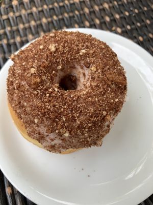 Cinnamon crumble donut (from Wholesome Bakery) at The Butcher's Son in Berkeley