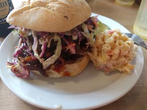 pulled pork at The Butcher's Son in Berkeley