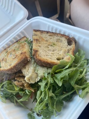 Hot Chicken Pesto  at The Butcher's Son in Berkeley