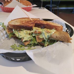 Hot pesto at The Butcher's Son in Berkeley