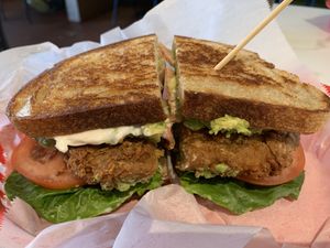 The killer BLAT…pretty damn good!  But sourdough did fall apart pretty readily while eating it lol.   at The Butcher's Son in Berkeley