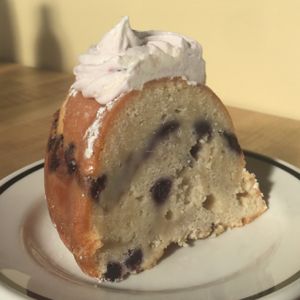 vanilla blueberry cake at The Butcher's Son in Berkeley