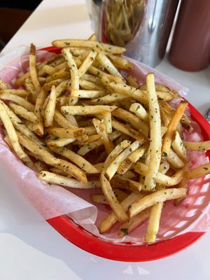 Garlic fries at The Butcher's Son in Berkeley