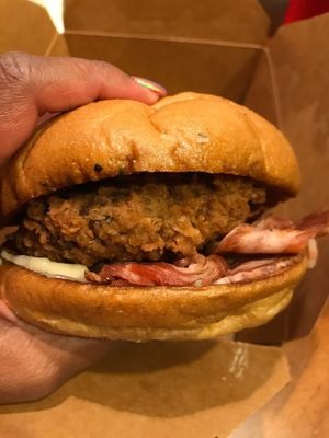 Buffalo Bacon Ranch Fried Chicken (buffalo sauce missing) at The Butcher's Son in Berkeley