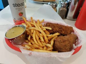 Tenders basket at The Butcher's Son in Berkeley