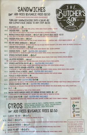   at The Butcher's Son in Berkeley