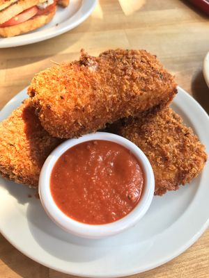Fried Mozzarella  at The Butcher's Son in Berkeley
