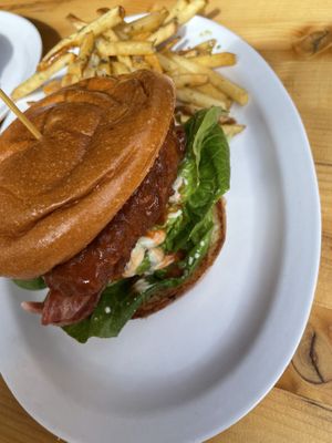 Buffalo chicken   at The Butcher's Son in Berkeley
