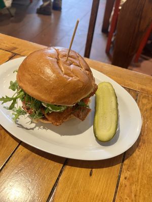 Squash burger #Veganuary at The Butcher's Son in Berkeley