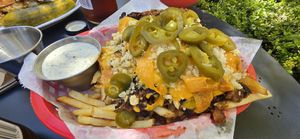 BBQ pork nachos at The Butcher's Son in Berkeley