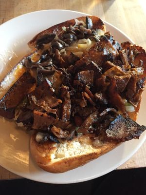 Steak and cheese at The Butcher's Son in Berkeley