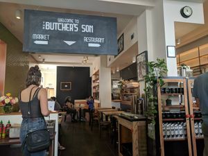 Lobby at The Butcher's Son in Berkeley