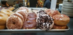 vegan donuuuuttss!! at The Butcher's Son in Berkeley