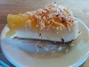 Pineapple coconut cheesecake - OMG! at The Butcher's Son in Berkeley